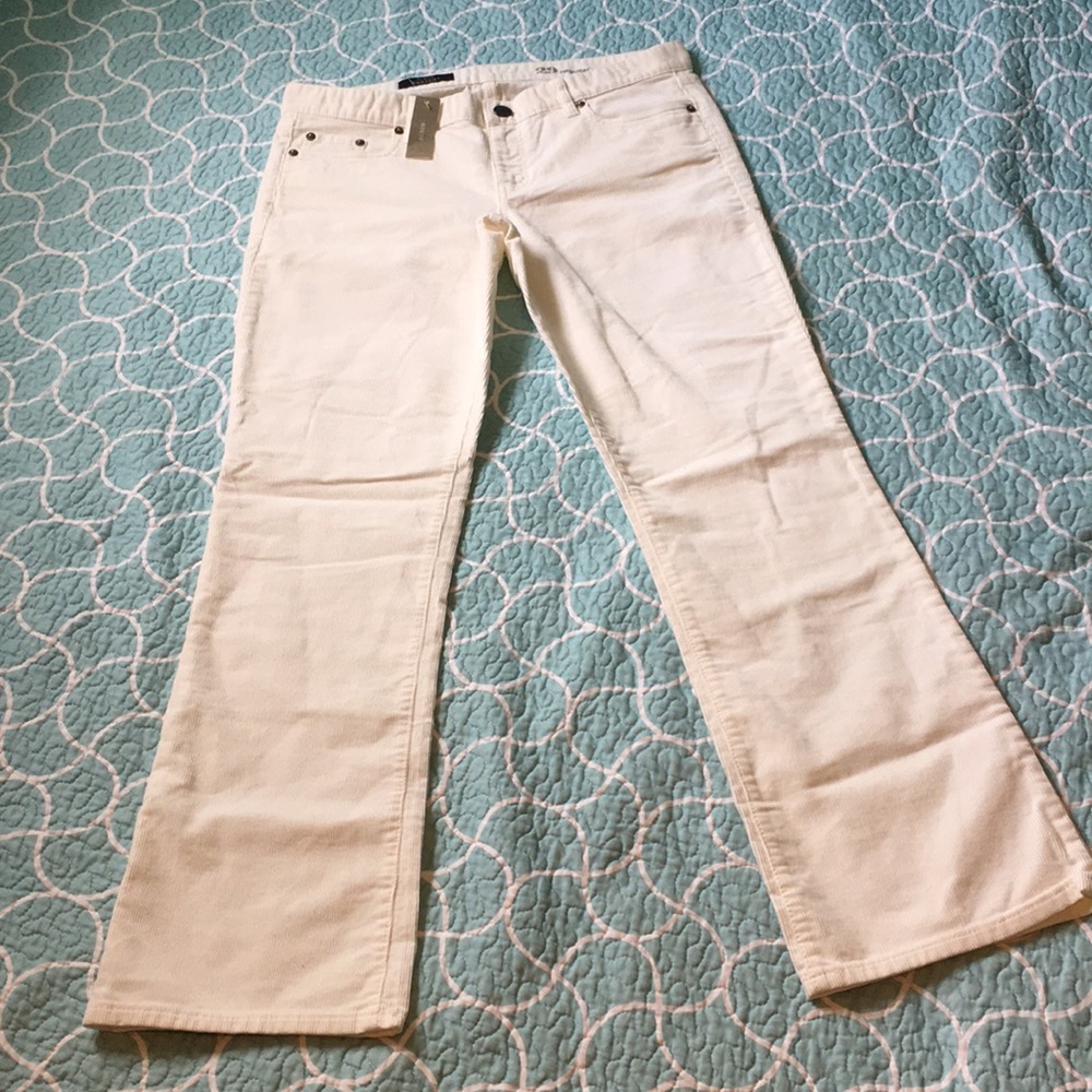 NWT jcrew bootcut cords